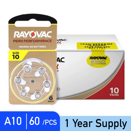 A10 Batteries (Box Of 60) - Pure Sound