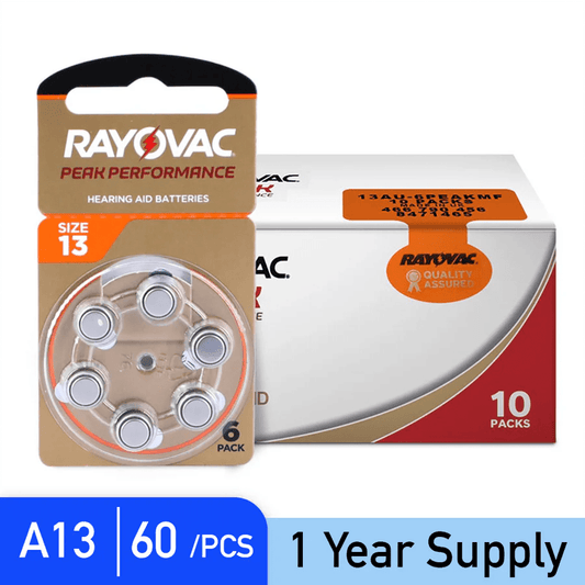 A13 Batteries (Box Of 60) - Pure Sound
