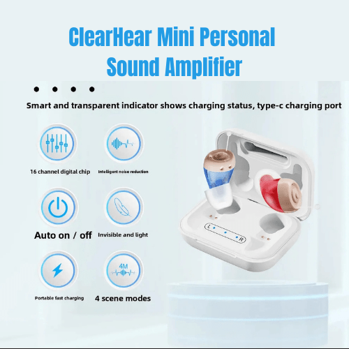 ClearHear Mini Personal Sound Amplifier - Pure Sound