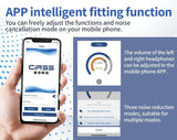 TruHear™ Bluetooth Hearing Aids App Controlled – ITE Rechargeable Noise Reduction - Pure Sound